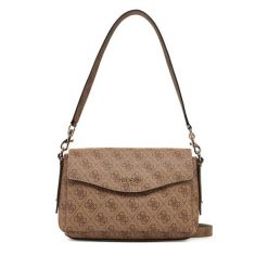 Torebka Guess. Brązowe torebki klasyczne Guess, z aplikacjami, klasyczne, bez dodatków. Za 469.99 zł.