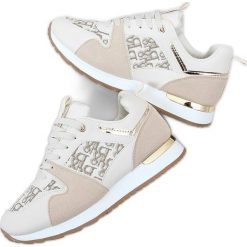 Buty sportowe beżowe Madeline Beige beżowy. Brązowe buty treningowe INNA MARKA, bez wzorów, z materiału, bez zapięcia. Za 159.88 zł.