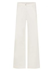Olsen Dżinsy - Wide Leg fit - w kolorze błękitnym rozmiar: 46. Brązowe jeansy Olsen, z aplikacjami, ze skóry, klasyczne, z podwyższonym stanem. Za 129.95 zł.