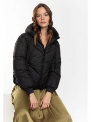 Northwood Kurtka zimowa "Nessa" w kolorze czarnym rozmiar: L. Czarne kurtki Northwood, na zimę, l, bez wzorów, z puchu, bez kaptura. Za 152.99 zł.