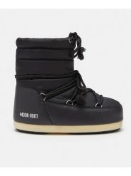 Moon Boot Botki zimowe "Evx" w kolorze czarnym rozmiar: 37/38. Czarne botki Moon Boot, bez wzorów, z materiału, bez obcasa, bez zapięcia. Za 520.90 zł.