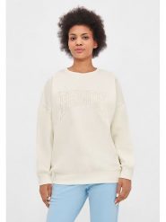 Bench Bluza "Aldana" w kolorze kremowym rozmiar: 42. Brązowe bluzy Bench, bez wzorów, bez kaptura. Za 114.71 zł.