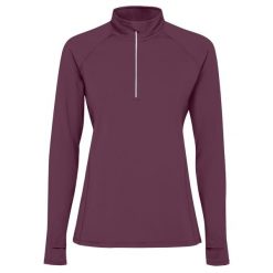 Bluza Z Długim Rękawem Dla Pań I Panów Estambul Quarter Zip. Czerwone bluzy ROLY, bez wzorów, bez ramiączek, bez kaptura. Za 86.99 zł.