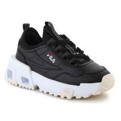 Buty Fila Upgr8 W FFW01250-80010 czarne. Czarne buty treningowe bez wzorów, z gumy, bez zapięcia. Za 681.40 zł.