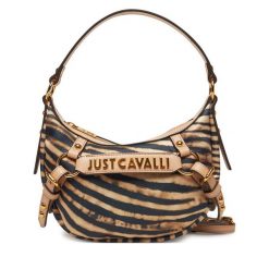 Torebka Just Cavalli. Brązowe torebki klasyczne Just Cavalli, bez wzorów, klasyczne, bez dodatków. Za 439.99 zł.