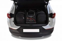 Torby Do Bagażnika Opel Grandland X Phev 2019+ 4Szt Kjust. Czarne torby podróżne KJUST, bez wzorów, z kauczuku. Za 1,196.00 zł.