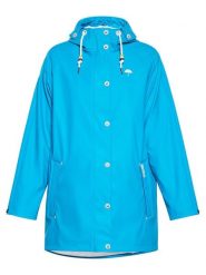 Schmuddelwedda Płaszcz przeciwdeszczowy w kolorze błękitnym rozmiar: XL/XXL. Niebieskie kurtki przeciwdeszczowe Schmuddelwedda, xl, bez wzorów, sportowe, bez kaptura. Za 325.79 zł.