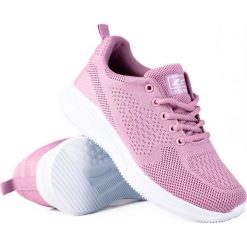 Różowe Buty Sportowe Damskie SHELOVET Ze Sznurowaniem. Czerwone buty treningowe SHELOVET, bez wzorów, bez zapięcia. Za 122.20 zł.