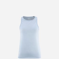 Koszulka damska tank top Millet Wanaka Light Tank W ahletic fit. Niebieskie topy Millet, xs, bez wzorów, z tkaniny, sportowe, bez kołnierzyka, bez ramiączek. W wyprzedaży za 175.70 zł.