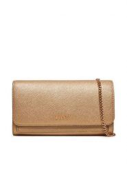 Liu Jo Torebka Ecs Xl Bifold AF4272 E0087 Złoty. Żółte kopertówki Liu Jo, bez wzorów, ze skóry, wizytowe, bez dodatków. Za 269.99 zł.
