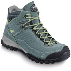 Buty Meindl Salo Lady Mid GTX. Niebieskie buty trekkingowe MEINDL, bez wzorów, bez zapięcia, trekkingowe. Za 1,199.00 zł.