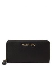 VALENTINO HANDBAGS Portfel - Zero Kobiety Sztuczna skóra czarny, ONE SIZE. Czarne portfele VALENTINO HANDBAGS, bez wzorów, ze skóry. Za 299.95 zł.