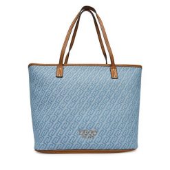 Torebka Liu Jo. Niebieskie shopper bag Liu Jo, bez wzorów, bez dodatków. Za 599.99 zł.
