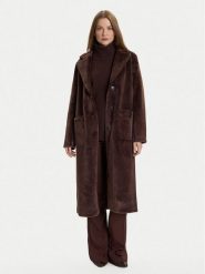 Rinascimento Płaszcz przejściowy CFC0122205003 Brązowy Regular Fit. Brązowe płaszcze Rinascimento, xs, bez wzorów, z syntetyku, bez kaptura. Za 679.99 zł.