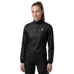 Kurtka przeciwdeszczowa kolarska damska J2 Troumouse. Czarne kurtki SIROKO, s, bez wzorów, z materiału, klasyczne, bez kaptura. Za 340.00 zł.