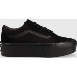 Vans tenisówki Old Skool Stackform damskie kolor czarny. Czarne trampki Vans, bez wzorów, z gumy, bez zapięcia. W wyprzedaży za 319.99 zł.