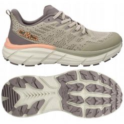 Buty sportowe dla kobiet CMP RAHMSY. Brązowe buty sportowe lifestyle CMP, bez wzorów, casualowe, bez zapięcia. Za 239.99 zł.