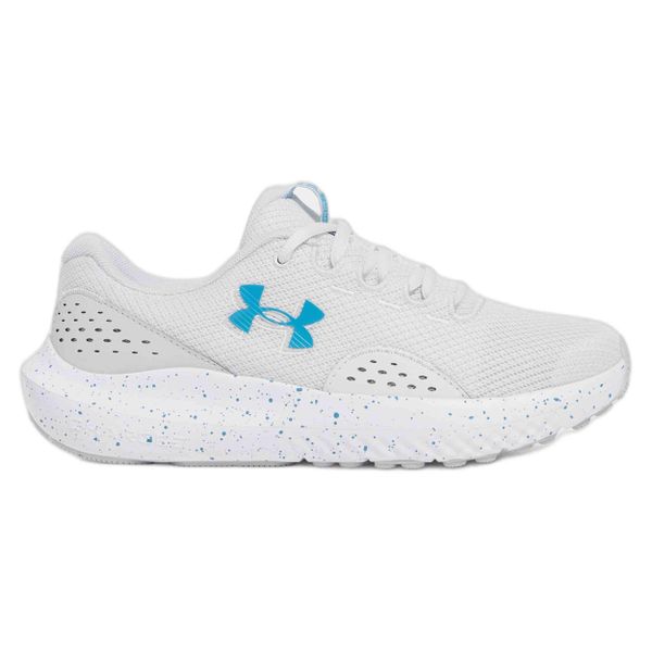 Buty do biegania damskie Under Armour Charged Surge 4. Szare buty do biegania Under Armour, bez wzorów, bez zapięcia, do biegania. Za 199.99 zł.