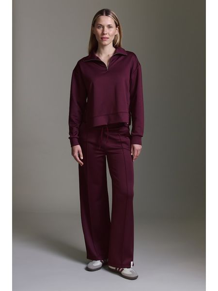 Cotton Candy Bluza w kolorze bordowym rozmiar: XL. Czerwone bluzy Cotton Candy, xl, bez wzorów, bez ramiączek, bez kaptura. Za 135.17 zł.