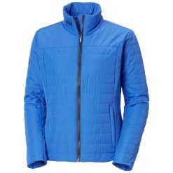 Damska kurtka ocieplana Helly Hansen Crew 2.0. Niebieskie kurtki Helly Hansen, bez wzorów, z puchu, bez kaptura. Za 738.50 zł.