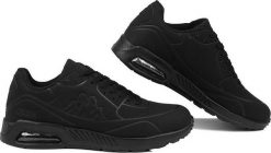 Buty sportowe unisex Kappa Harlem Emb Oc. Czarne buty treningowe Kappa, bez wzorów, z materiału, bez zapięcia, trekkingowe. Za 149.02 zł.