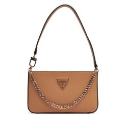 Torebka Guess. Brązowe torebki klasyczne Guess, z aplikacjami, klasyczne, bez dodatków. Za 309.99 zł.