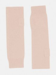 Just Cashmere Kaszmirowe mitenki w kolorze beżowym rozmiar: onesize. Brązowe rękawiczki Just Cashmere, bez wzorów, z kaszmiru. Za 121.99 zł.