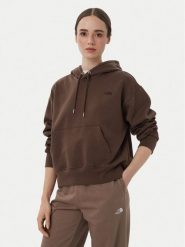 The North Face Bluza Tnf Essential Simple Dome Boxy Os NF0A8HBX Brązowy Regular Fit. Brązowe bluzy The North Face, m, bez wzorów, z bawełny, bez ramiączek, bez kaptura. Za 349.99 zł.