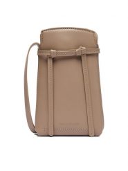 GINO ROSSI Torebka C-KY135 Brązowy. Brązowe listonoszki Gino Rossi, bez wzorów, z materiału, bez dodatków. Za 79.99 zł.