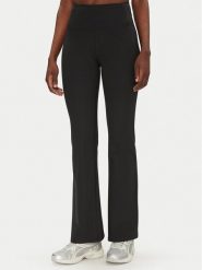 Girlfriend Collective Legginsy Rib Flare 4038RIB Czarny Slim Fit. Czarne legginsy GIRLFRIEND COLLECTIVE, bez wzorów, z syntetyku, sportowe. Za 239.99 zł.