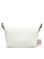 Calvin Klein Jeans Torebka Ultralight Shoulder Bag LV04K3131G Biały. Białe listonoszki Calvin Klein Jeans, bez wzorów, z jeansu, bez dodatków. Za 439.99 zł.