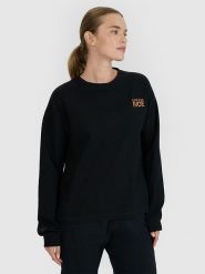 4F Bluza w kolorze czarnym rozmiar: XXL. Czarne bluzy bez kaptura 4f, xxl, bez wzorów, bez kaptura. Za 61.17 zł.