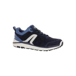 Buty do szybkiego marszu HW 540 damskie skóra dżins. Buty treningowe marki DOMYOS. W wyprzedaży za 149.99 zł.