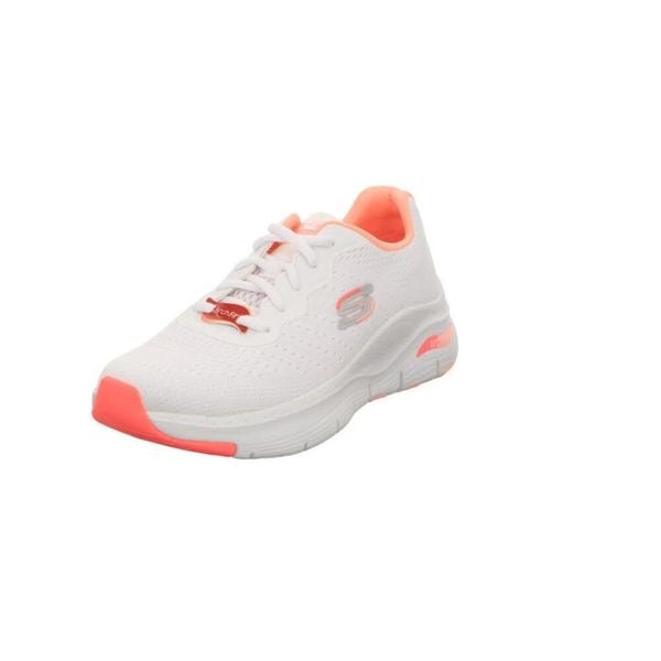 Dorosły obuwie sportowe Skechers Arch Fit, Białe. Białe buty sportowe lifestyle Skechers, bez wzorów, sportowe, bez zapięcia, skechers sport. Za 379.99 zł.