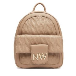 Plecak Nine West. Brązowe plecaki Nine West, bez wzorów, bez dodatków. Za 369.99 zł.