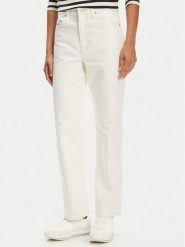Tommy Jeans Jeansy Layla DW0DW20481 Biały Slim Fit. Białe jeansy Tommy Jeans, bez wzorów, z bawełny. Za 429.99 zł.