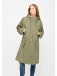 Derbe Parka funkcyjna w kolorze khaki rozmiar: 38. Brązowe płaszcze Derbe, s, bez wzorów, bez kaptura. Za 337.41 zł.