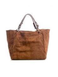 Lucca Baldi Skórzany shopper bag "Gimignano" w kolorze jasnobrązowym - 45 x 50 x 20 cm rozmiar: onesize. Brązowe shopper bag Lucca Baldi, bez wzorów, z materiału, na ramię, bez dodatków. Za 304.49 zł.