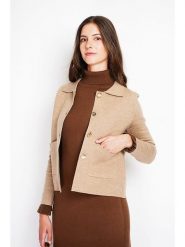 William de Faye Kurtka koszulowa w kolorze karmelowym rozmiar: 40. Brązowe kurtki William de Faye, bez wzorów, klasyczne, bez kaptura. Za 130.99 zł.