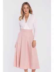 Stylove Spódnica w kolorze jasnoróżowym rozmiar: M. Różowe spódnice Stylove, m, bez wzorów, midi. Za 186.19 zł.