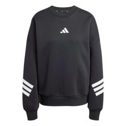 Bluza damska adidas Future Icons 3-Stripes. Czarne bluzy bez kaptura adidas, s, bez wzorów, z dresówki, bez kaptura, trekkingowe. Za 278.05 zł.