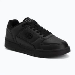 Buty Champion RD18 Heritage Low Cut. Czarne buty treningowe Champion, bez wzorów, z gumy, bez zapięcia. Za 269.99 zł.