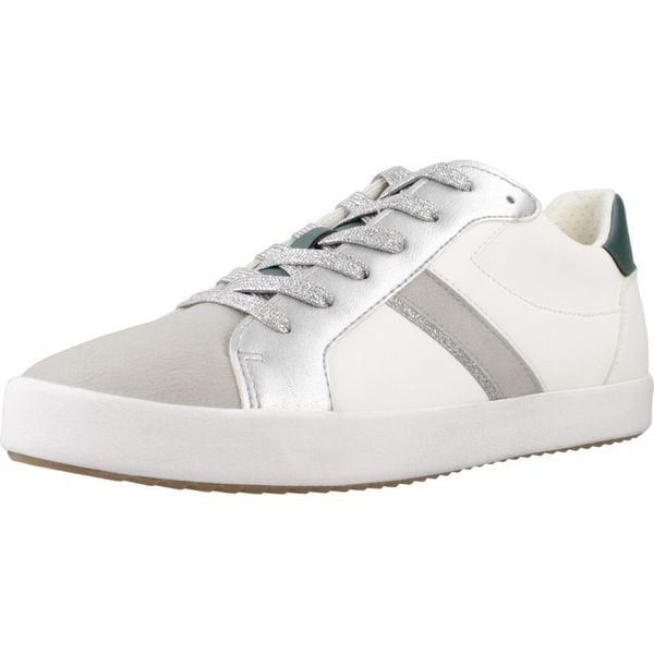 Buty GEOX D BLOMIEE Szary. Szare buty trekkingowe Geox, z syntetyku, bez zapięcia. Za 240.99 zł.