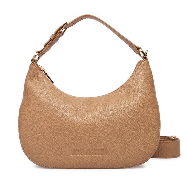 Torebka LOVE MOSCHINO. Brązowe torebki klasyczne Love Moschino, bez wzorów, klasyczne, bez dodatków. Za 618.99 zł.