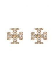 Tory Burch Kolczyki Kira Pave Stud 158535 Złoty. Żółte kolczyki Tory Burch, metalowe. Za 544.99 zł.