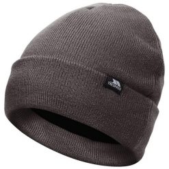 Czapka Unisex Dla Dorosłych Littlebrook Beanie. Niebieskie czapki zimowe Trespass, bez wzorów, sportowe. Za 59.99 zł.