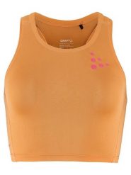 Craft Top sportowy "Pro Hypervent" w kolorze pomarańczowym rozmiar: S. Pomarańczowe topy sportowe Craft, s, bez wzorów, z poliamidu, outdoorowe. Za 61.46 zł.