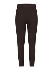 Stitch & Soul Legginsy w kolorze ciemnobrązowym rozmiar: S. Brązowe legginsy Stitch & Soul, bez wzorów, prążkowane. Za 30.42 zł.