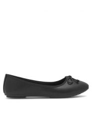 Jenny Fairy Baleriny Elli WSS21086-01 Czarny. Czarne baleriny Jenny Fairy, bez wzorów, z syntetyku, bez obcasa, bez zapięcia. Za 99.99 zł.