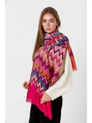 Lucky Bees Szal w kolorze różowym - 180 x 50 cm rozmiar: onesize. Różowe szaliki i kominy Lucky Bees, bez wzorów, z materiału. Za 87.19 zł.